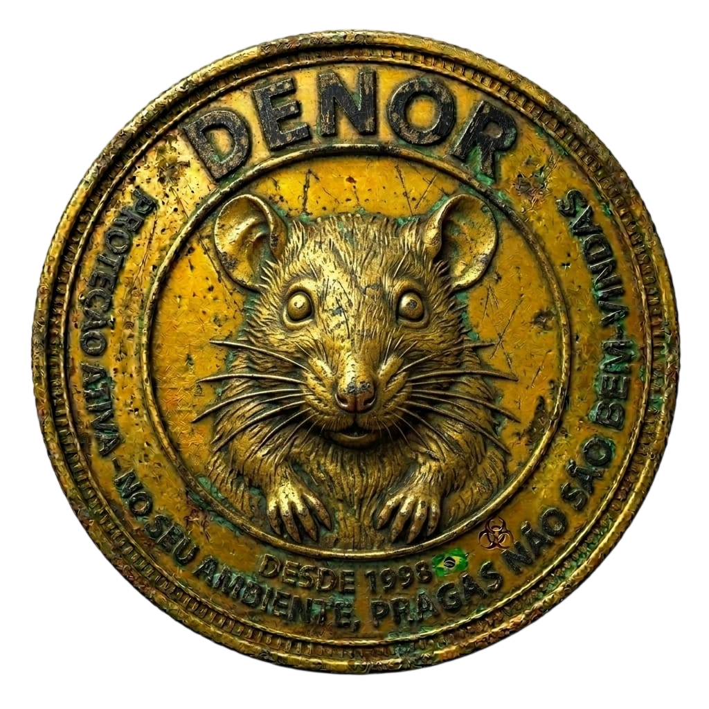 Selo DENOR — Desratização